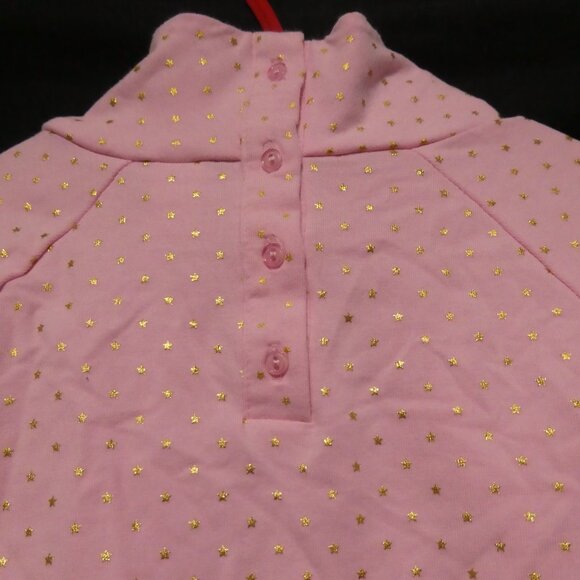 TANGERINE | size 5 | Pink Long Sleeve Shirt With Sparkling Gold Stars | NWOT - Picture 11 of 15